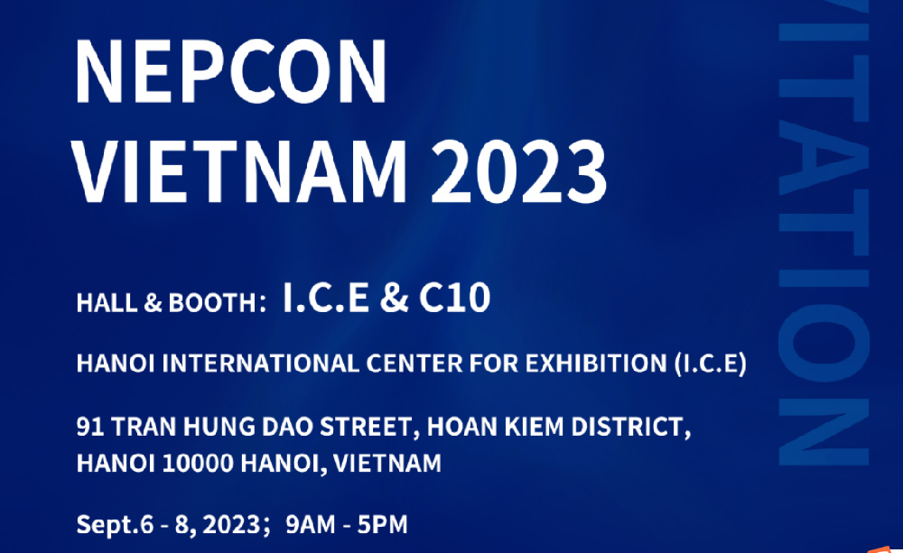 展会预告|安达智能亮相NEPCON VIETNAM 2023